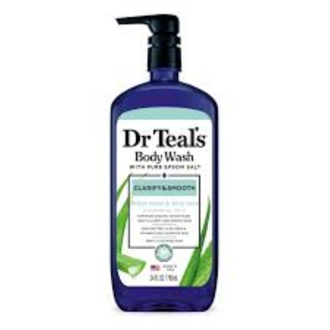 DR TEALS BODY WASH CLARIFY N SMOOTH W/HAZEL 710ML